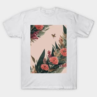 Chromatic Botanic Abstraction #32 T-Shirt